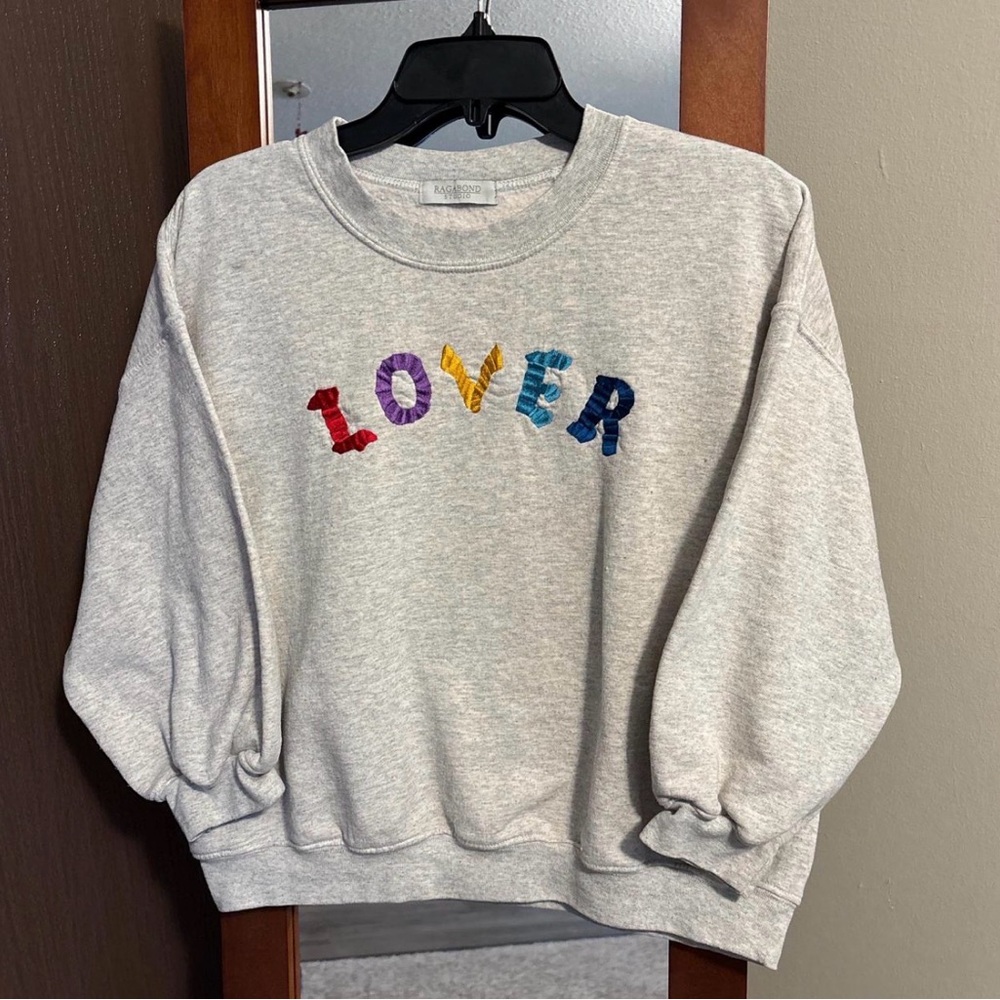 Free People Ragabond Studio Crewneck Size Medium